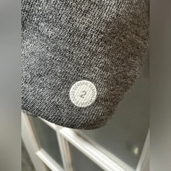 Lululemon All Yours Zip Hoodie *Terry Heathered Core Medium Grey - Picture 8 of 10